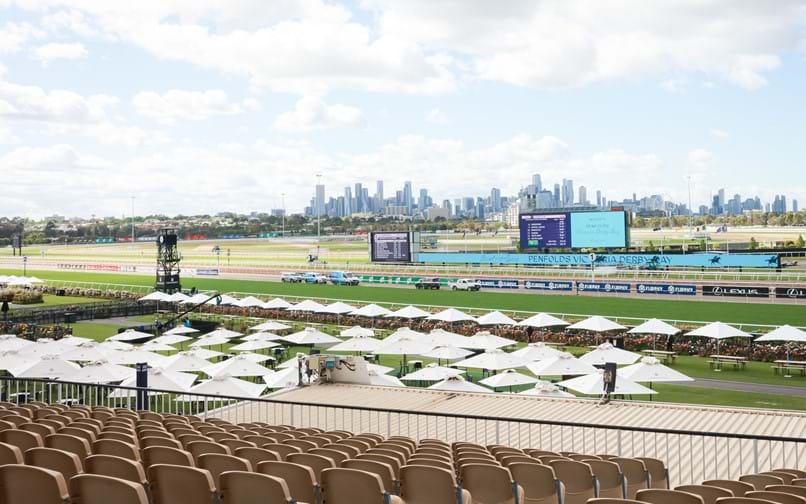 Lawn Stand Reserved Seat Melbourne Cup Carnival Flemington